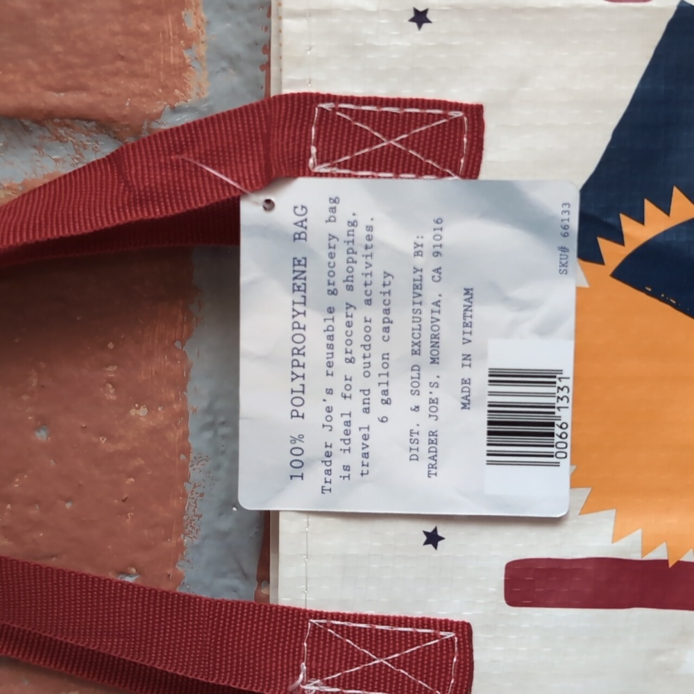 Trader Joe's Utah Reusable Grocery Tote Bag - Picture 6 of 8